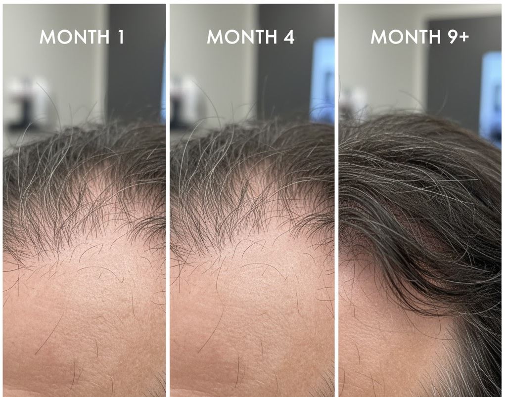 Signs your hair loss treatment is working